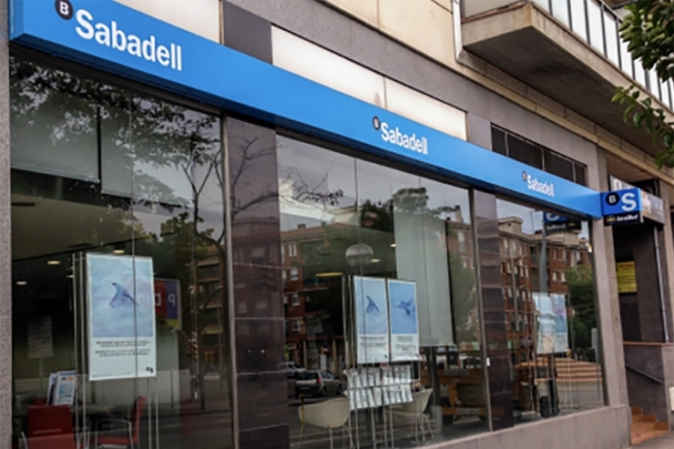 Una oficina de Banc Sabadell.